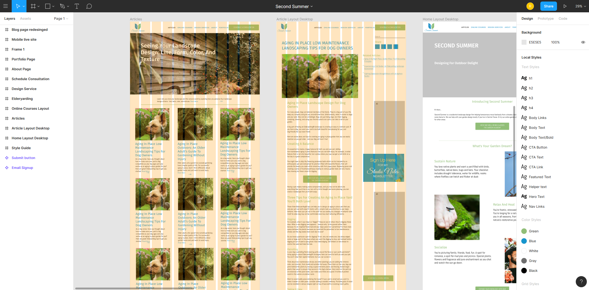 Figma wireframe