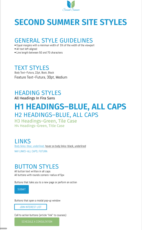Style Guide